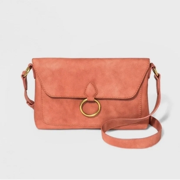 Universal Thread Handbags - Universal Thread Crossbody Blush Bag Purse